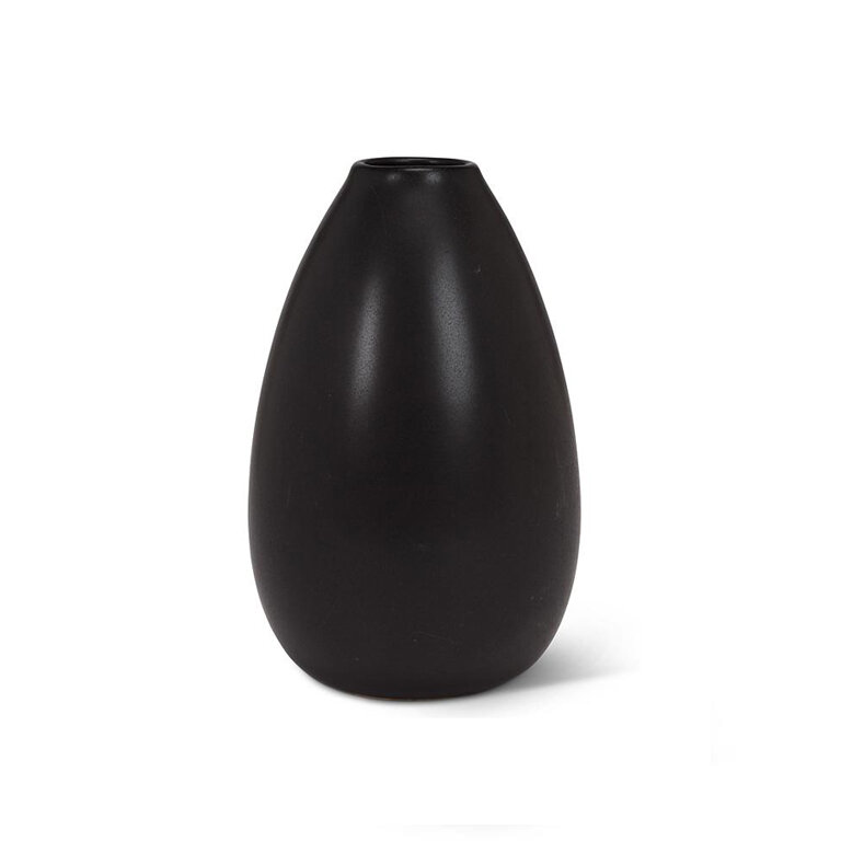 Bud Vase Teardrop Black Product Image
